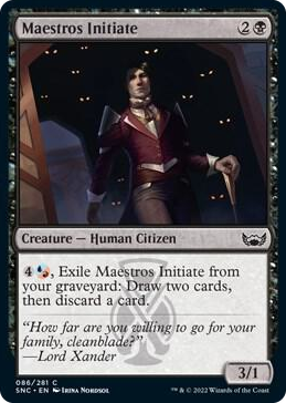 0086 Maestros Initiate C Streets of New Capenna