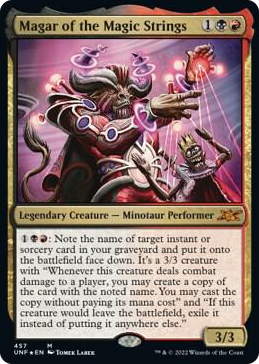 0457 Magar of the Magic Strings (Galaxy Foil) M Unfinity
