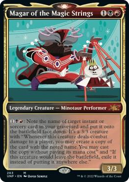0263 Magar of the Magic Strings (Showcase) M Unfinity