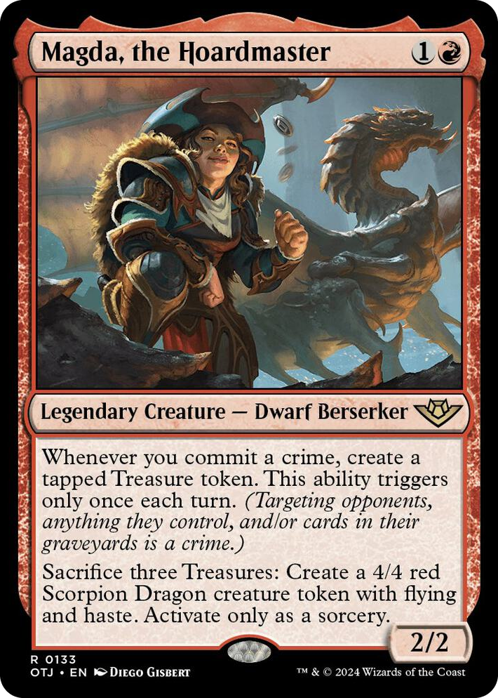 0133 Magda, the Hoardmaster R Outlaws of Thunder Junction