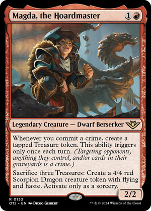 0133 Magda, the Hoardmaster R Promo Pack: Outlaws of Thunder Junction