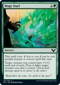 0137 Mage Duel C Strixhaven: School of Mages