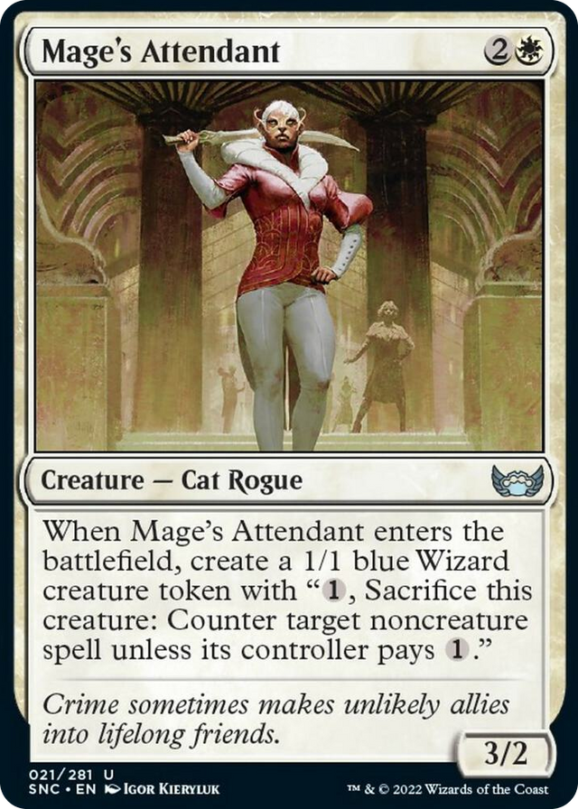0021 Mage's Attendant U Streets of New Capenna