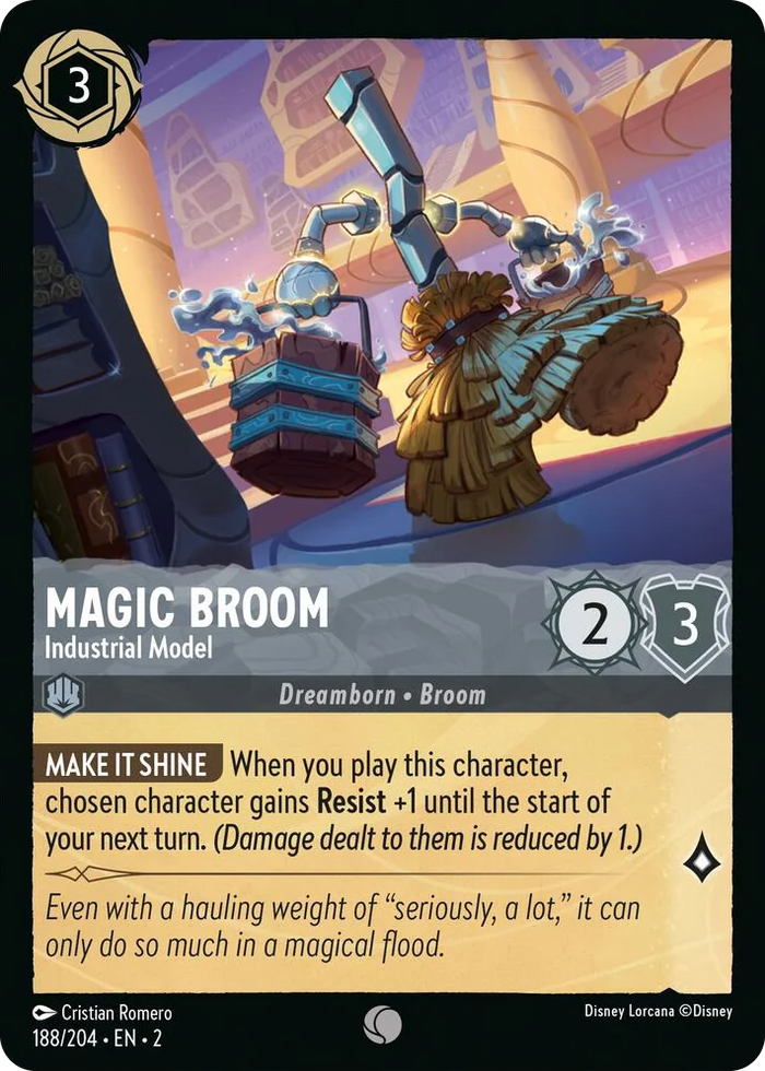 0188 Magic Broom - Industrial Model Common Rise of the Floodborn
