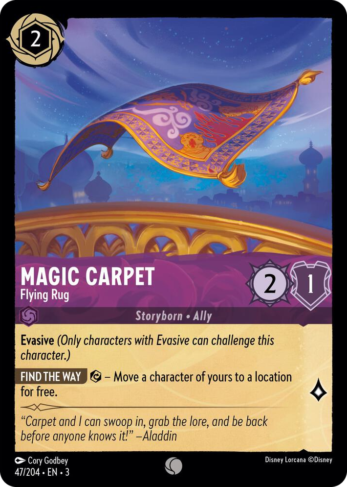 0047 Magic Carpet - Flying Rug Common Into the Inklands