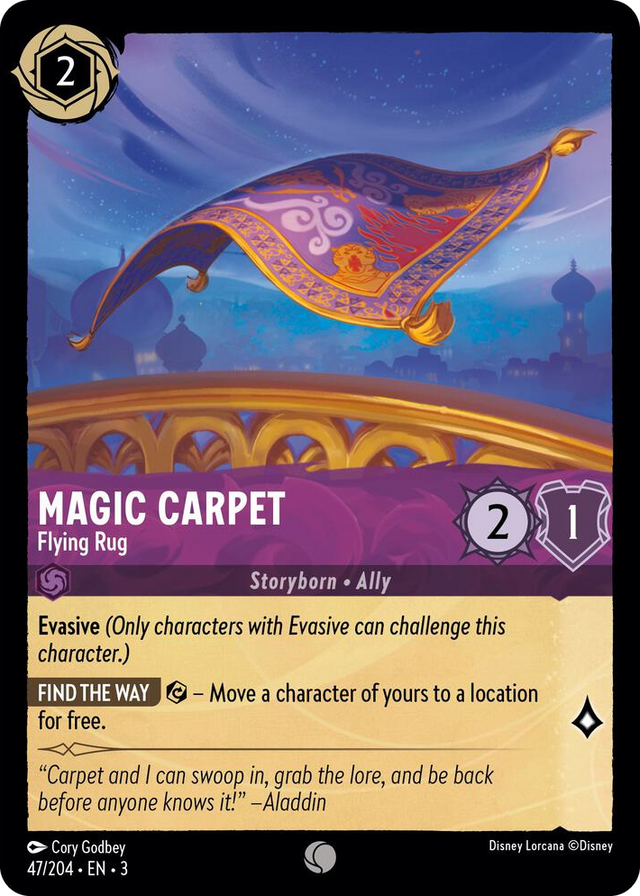 0047 Magic Carpet - Flying Rug Common Into the Inklands