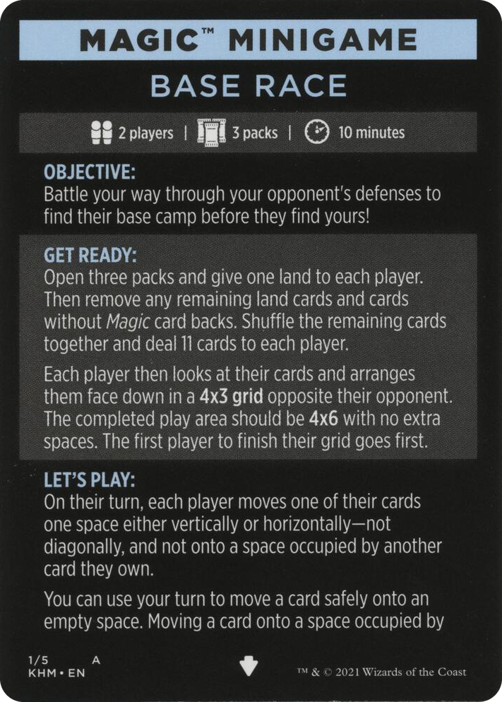 0001 Magic Minigame: Base Race S Kaldheim