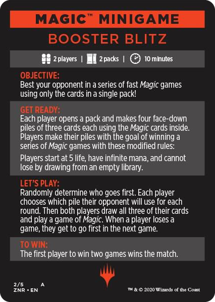 0002 Magic Minigame: Booster Blitz S Zendikar Rising