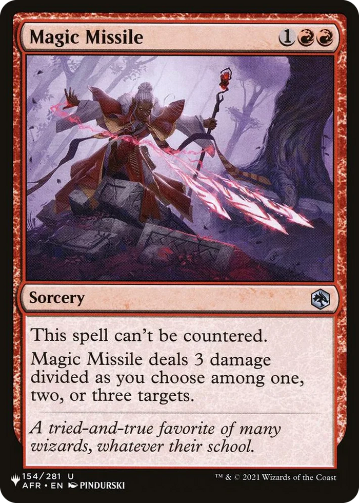 0154 Magic Missile U The List Reprints