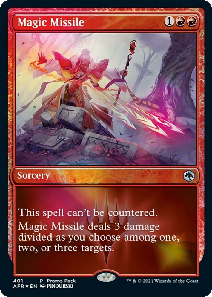 0401 Magic Missile P Promo Pack: Adventures in the Forgotten Realms