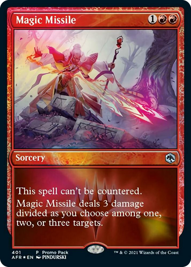 0401 Magic Missile P Promo Pack: Adventures in the Forgotten Realms