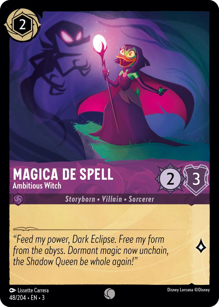 0048 Magica De Spell - Ambitious Witch Common Into the Inklands