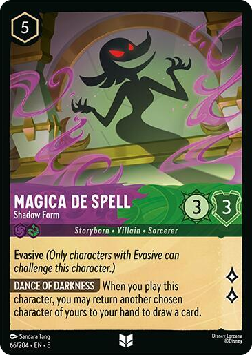 0066 Magica De Spell - Shadow Form Uncommon Reign of Jafar