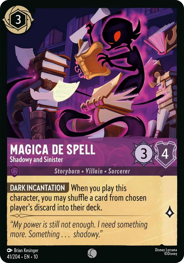 0041 Magica De Spell - Shadowy and Sinister Common Whispers in the Well
