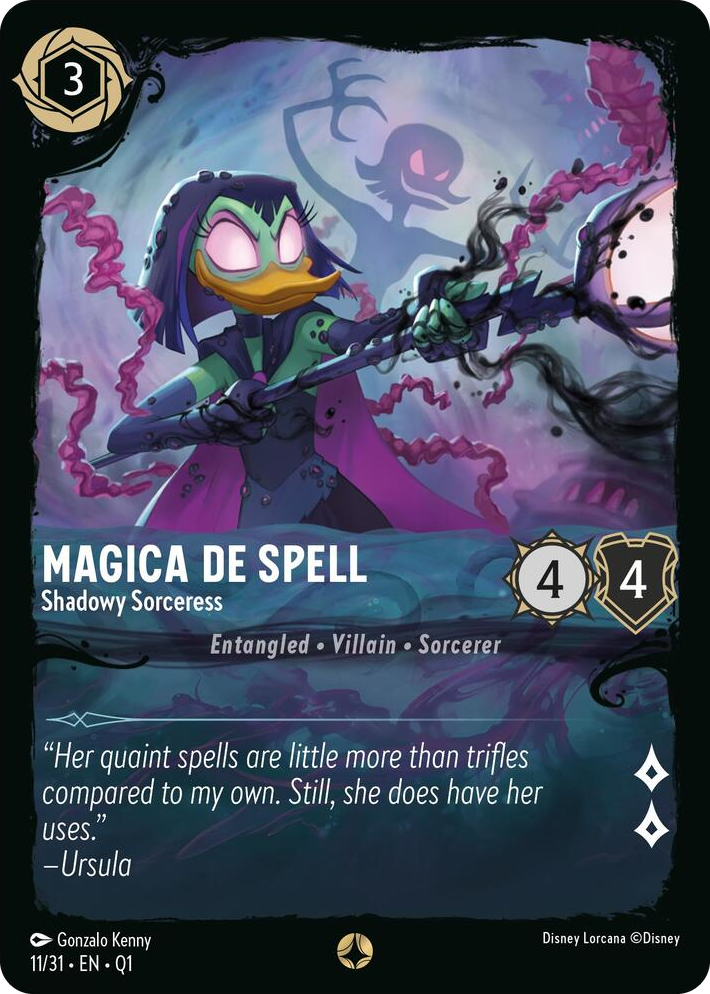 0011 Magica De Spell - Shadowy Sorceress None Illumineer's Quest: Deep Trouble