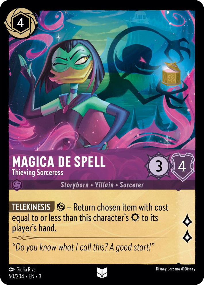 0050 Magica De Spell - Thieving Sorceress Uncommon Into the Inklands