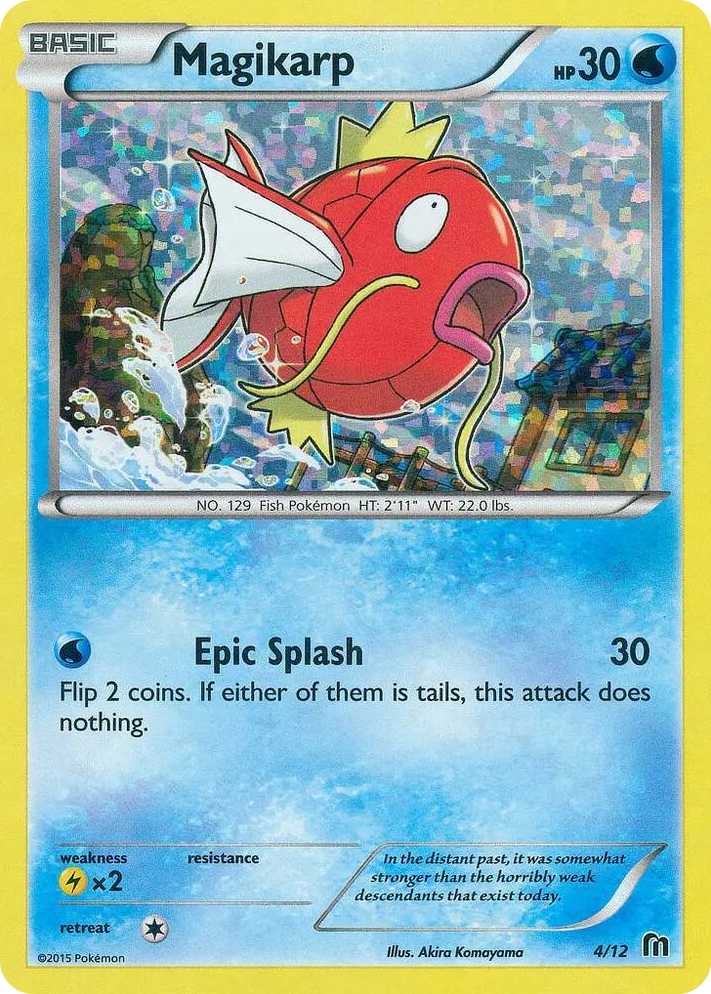 0004 Magikarp Promo McDonald's Promos 2016
