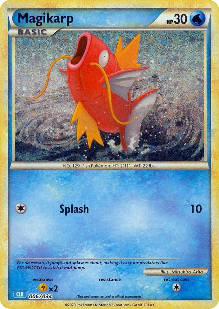 0006 Magikarp Classic Collection Trading Card Game Classic