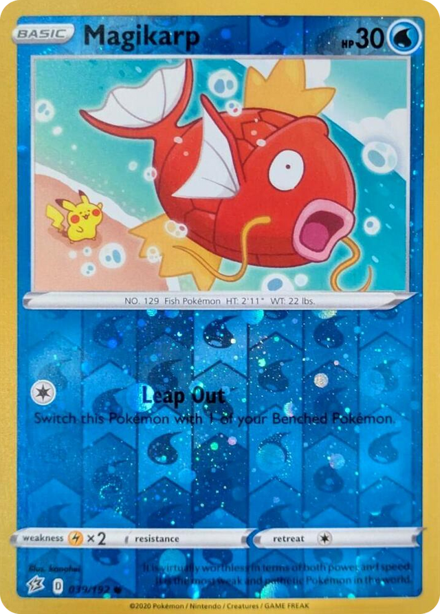 0039 Magikarp - 039/192 (Reverse Cosmos Holo) Promo Miscellaneous Cards & Products