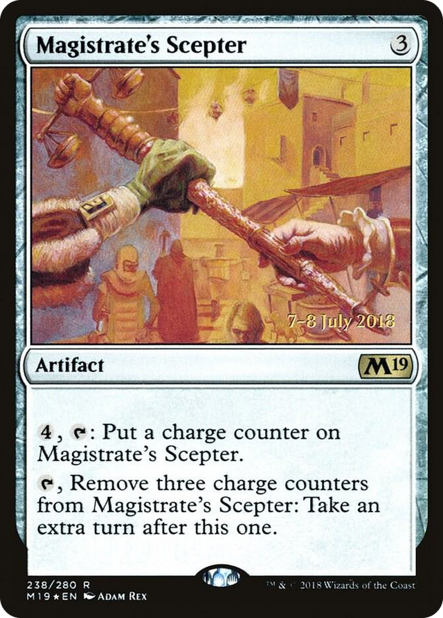 0238 Magistrate's Scepter R Prerelease Cards