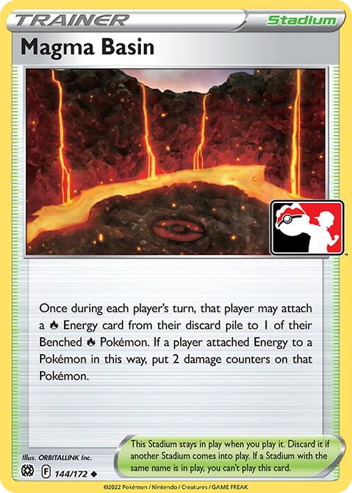 0144 Magma Basin Uncommon Prize Pack Series Cards