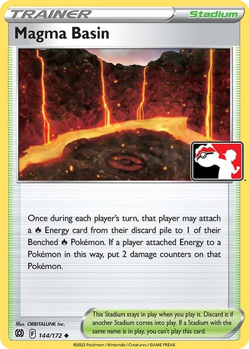 0144 Magma Basin Uncommon Prize Pack Series Cards