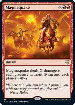 0133 Magmaquake R Commander: Adventures in the Forgotten Realms