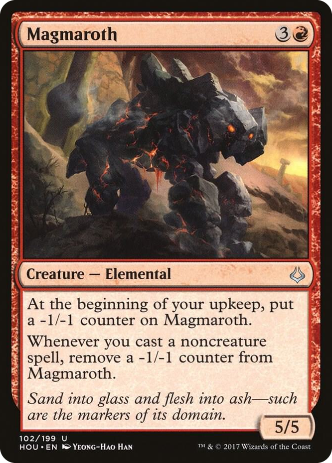 Magmaroth #102 U - Hour of Devastation Pokemon card
