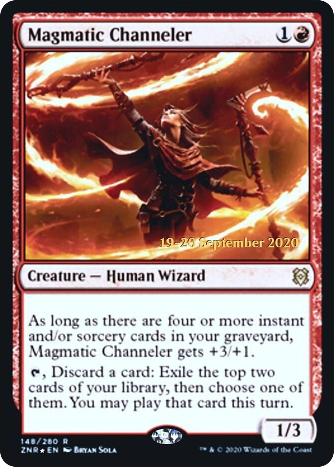 Magmatic Channeler #148 R - Prerelease Cards Pokemon card