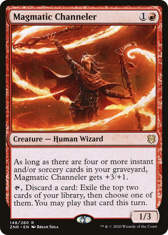0148 Magmatic Channeler R Zendikar Rising