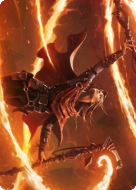 0065 Magmatic Channeler Art Card S Art Series: Zendikar Rising