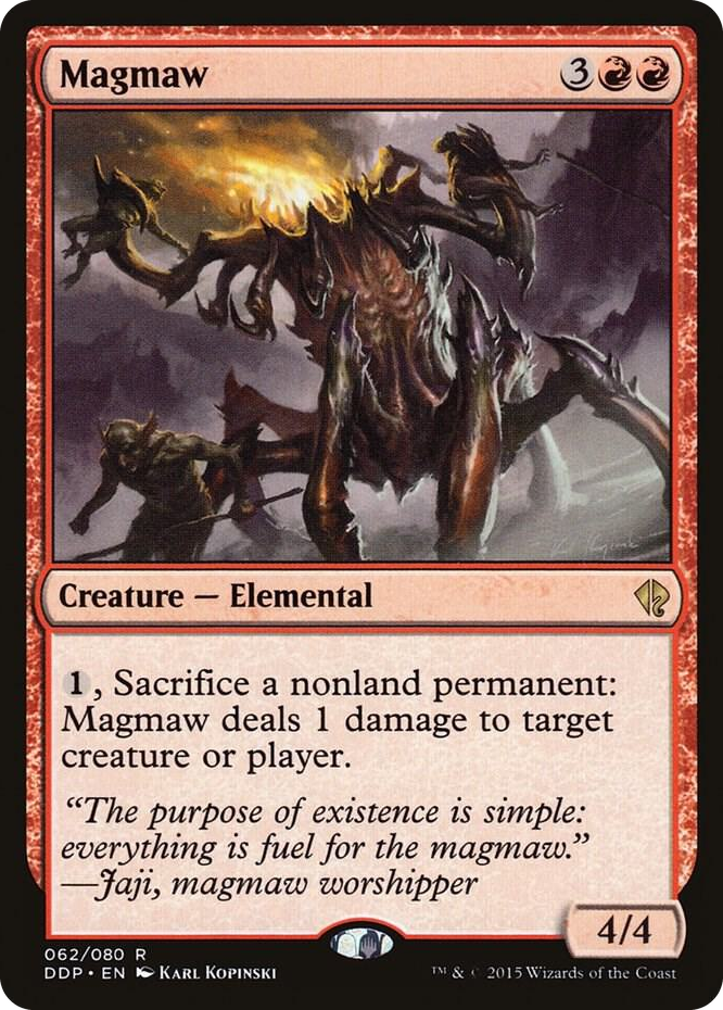Magmaw #62 R - Duel Decks: Zendikar vs. Eldrazi Pokemon card