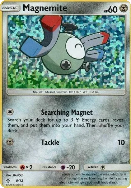 0008 Magnemite Promo McDonald's Promos 2018