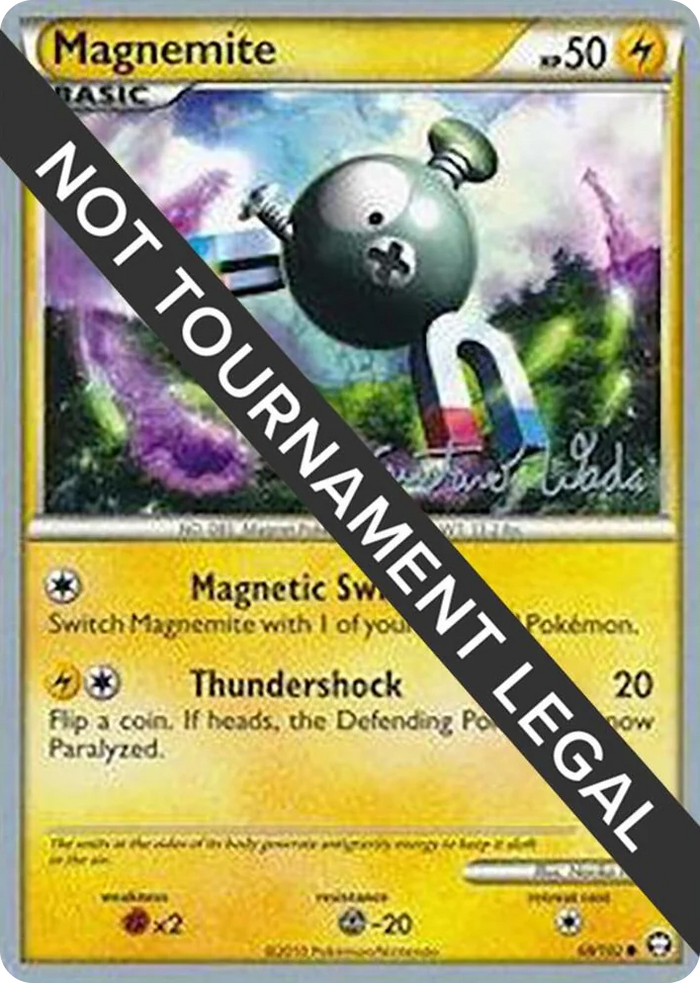 0068 Magnemite - 2011 (Gustavo Wada) Common World Championship Decks