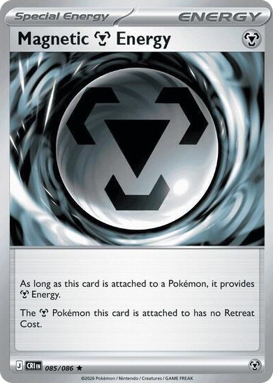0085 Magnetic Metal Energy - 085/086 (Non-Holo) Rare Deck Exclusives