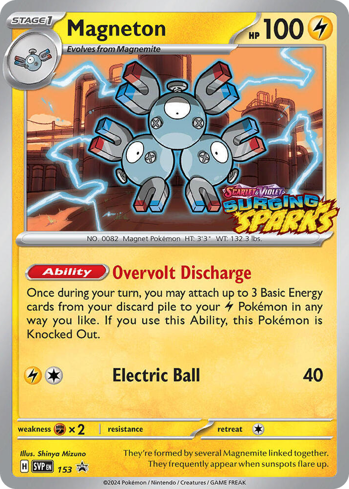 0153 Magneton - 153 Promo Scarlet & Violet Promo Cards