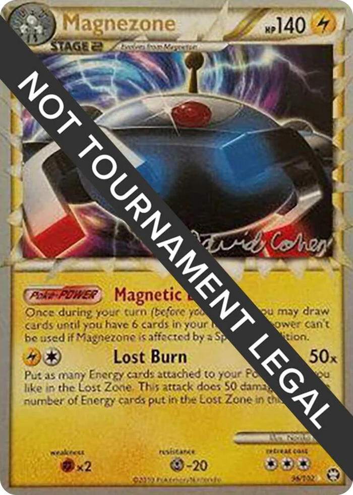 0096 Magnezone - 2011 (David Cohen) Ultra Rare World Championship Decks
