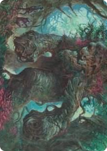 0040 Magnigoth Sentry Art Card S Art Series: Dominaria United