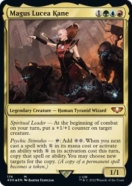 0174 Magus Lucea Kane M Universes Beyond: Warhammer 40,000