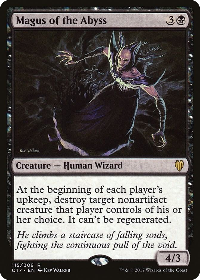 0115 Magus of the Abyss R Commander 2017