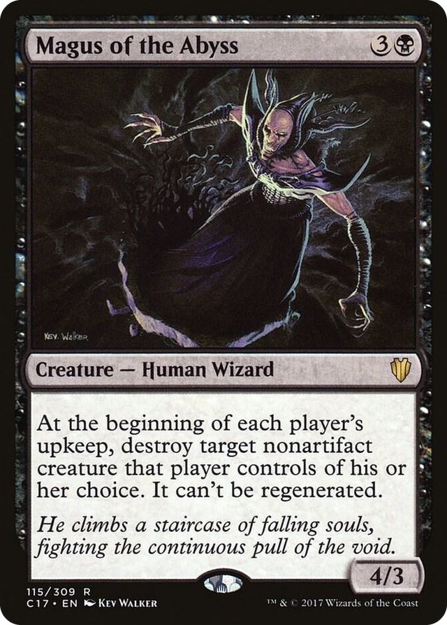 0115 Magus of the Abyss R Commander 2017