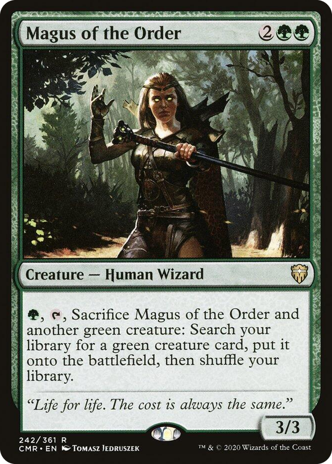 0242 Magus of the Order R Commander Legends