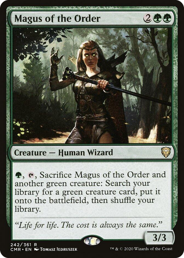 0242 Magus of the Order R Commander Legends