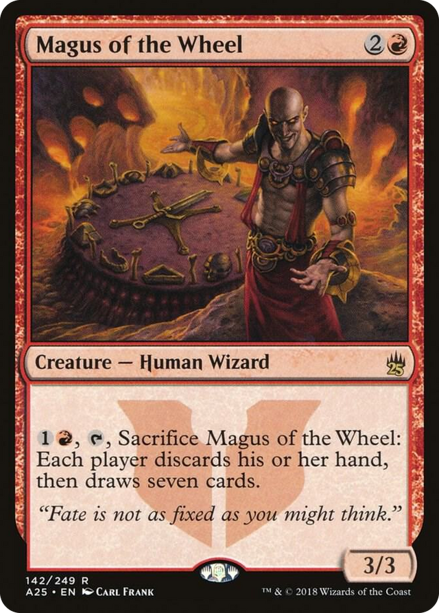 0142 Magus of the Wheel R Masters 25
