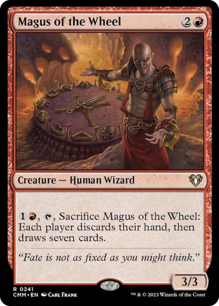 0241 Magus of the Wheel R Commander Masters