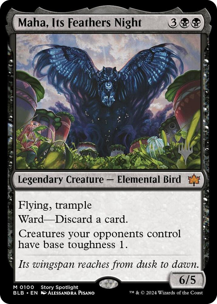 0100 Maha, Its Feathers Night M Promo Pack: Bloomburrow