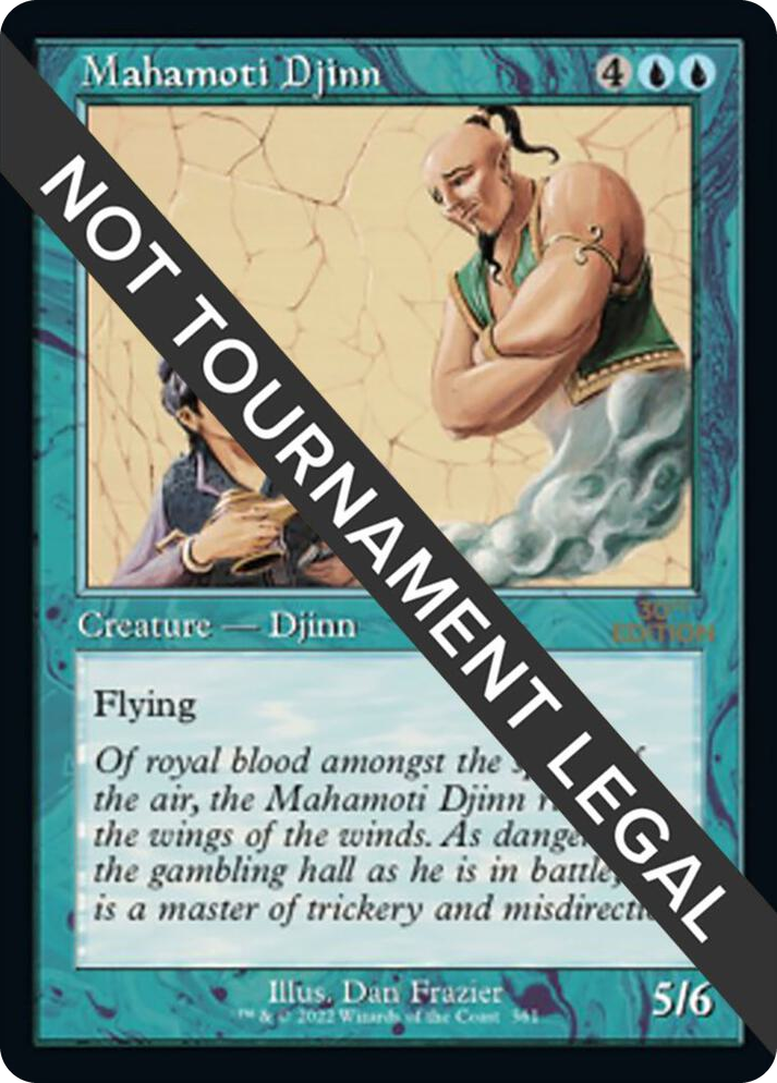 0361 Mahamoti Djinn (Retro Frame) R 30th Anniversary Edition