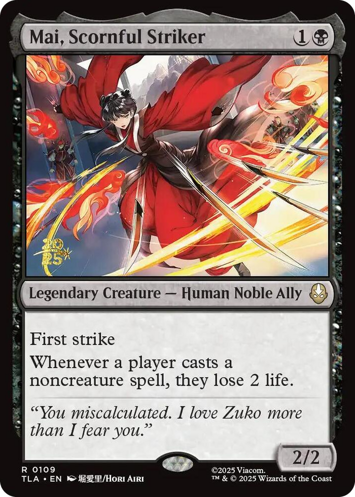 Mai, Scornful Striker #109 R - Prerelease Cards Pokemon card