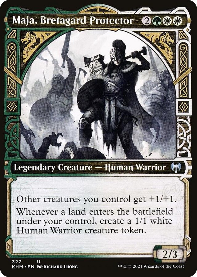 0327 Maja, Bretagard Protector (Showcase) U Kaldheim