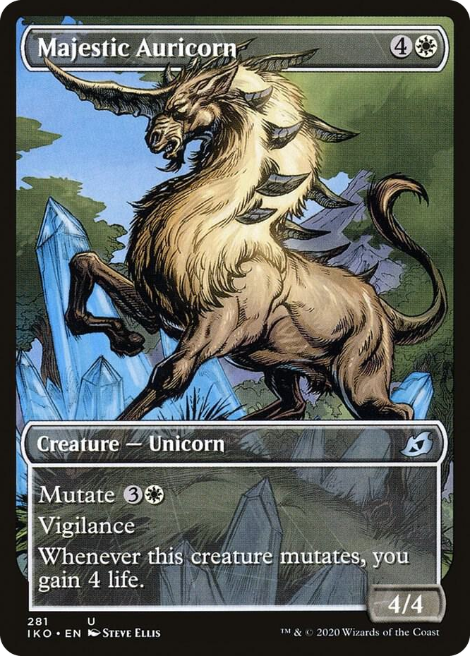 0281 Majestic Auricorn (Showcase) U Lair of Behemoths